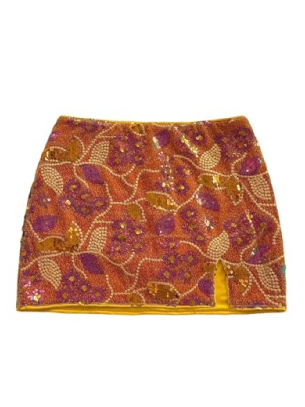 Sequin Sparkly Mini Skirt with Shorts, Low Rise Y2K Going Out Skirt